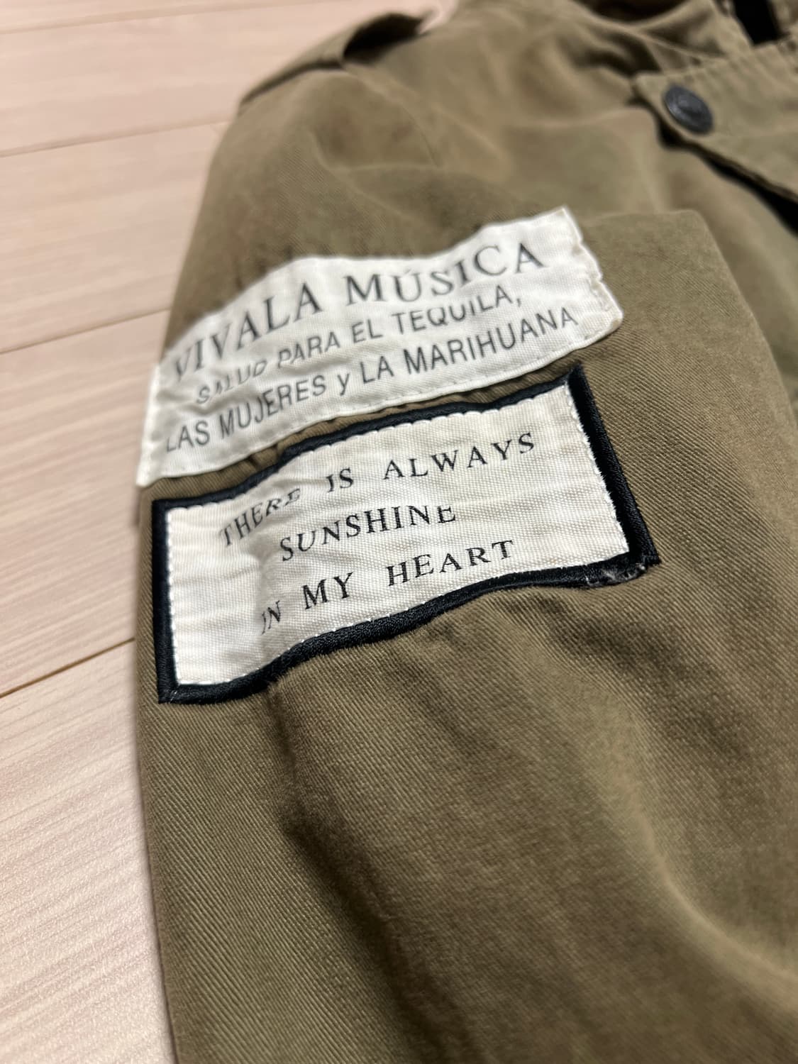 와코마리아st 밀리터리 필드 자켓 야상 올리브 카키 / L 상품이미지6