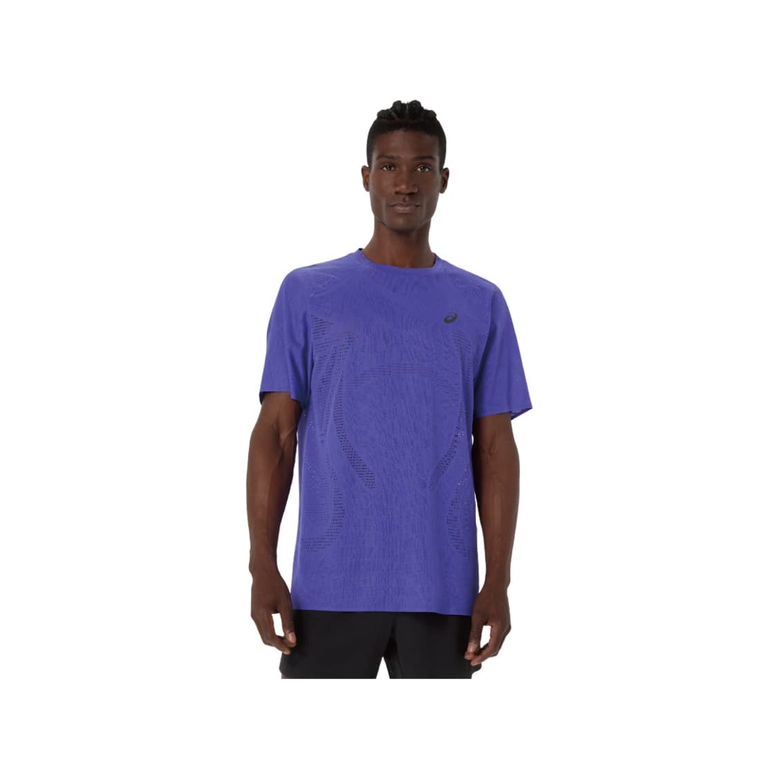 아식스 메타런 숏 슬리브 탑 판매합니다.  상품이미지1