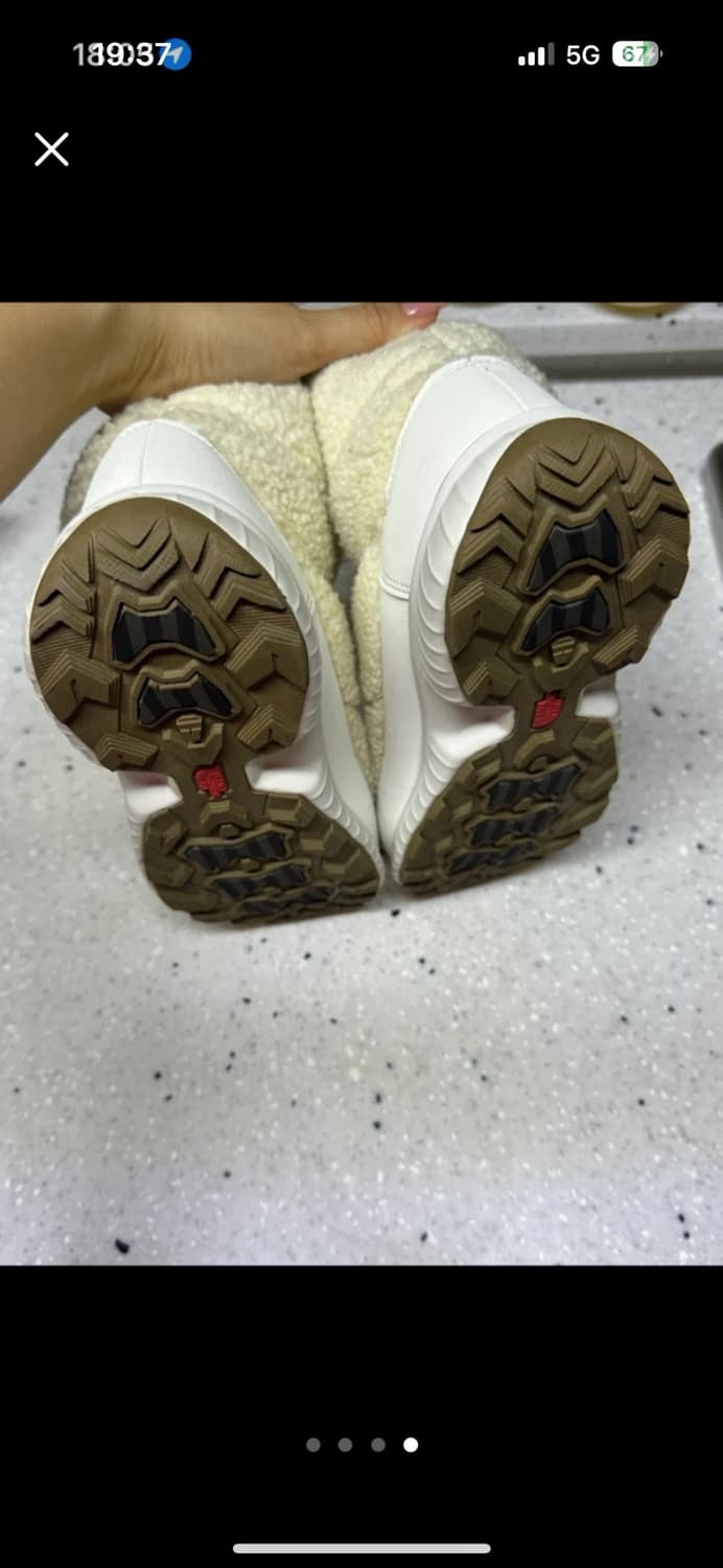 노스페이스 뽀글이 부츠 방한화 230 상품이미지4