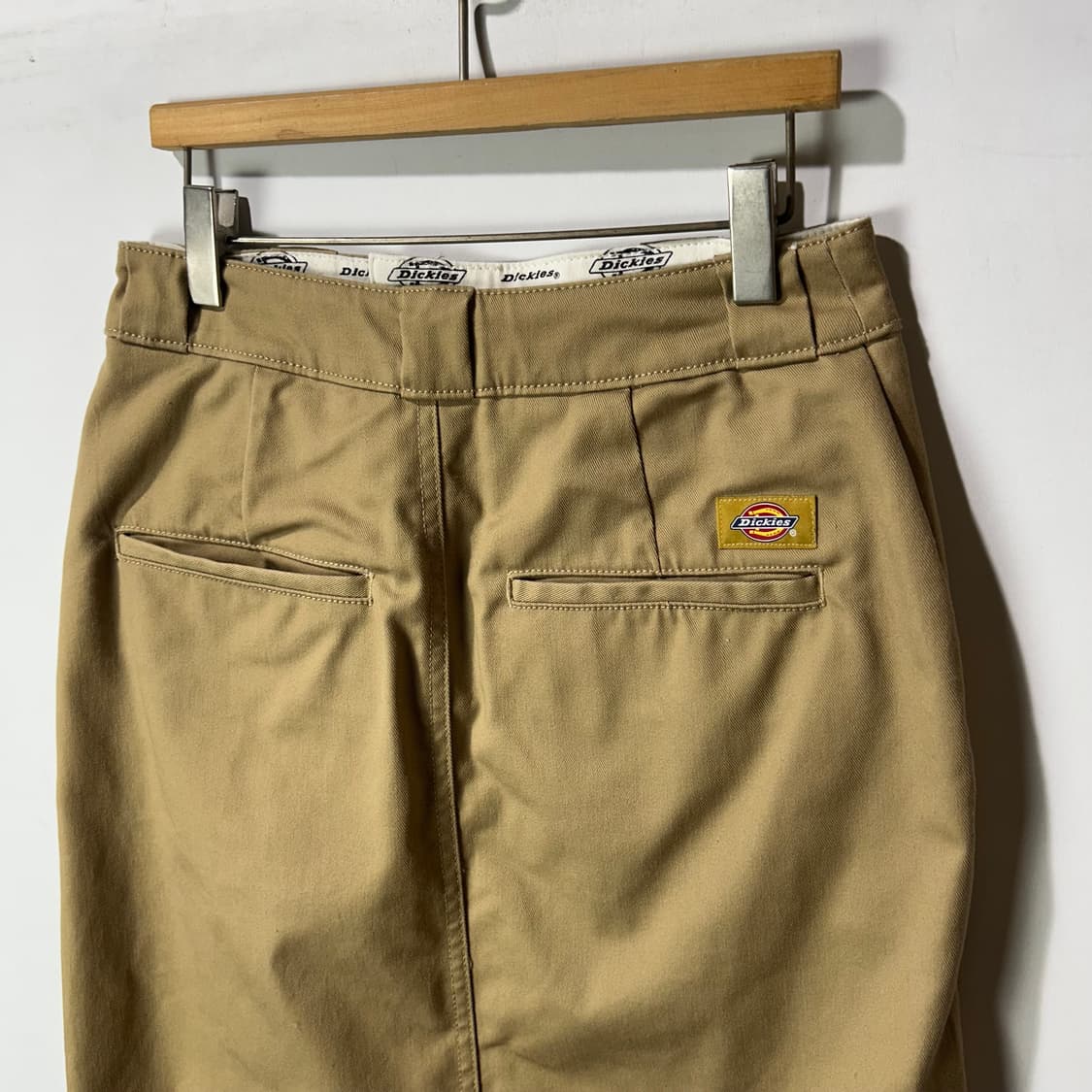 [Dickies] 디키즈 프론트슬릿 코튼 롱 스커트 상품이미지4