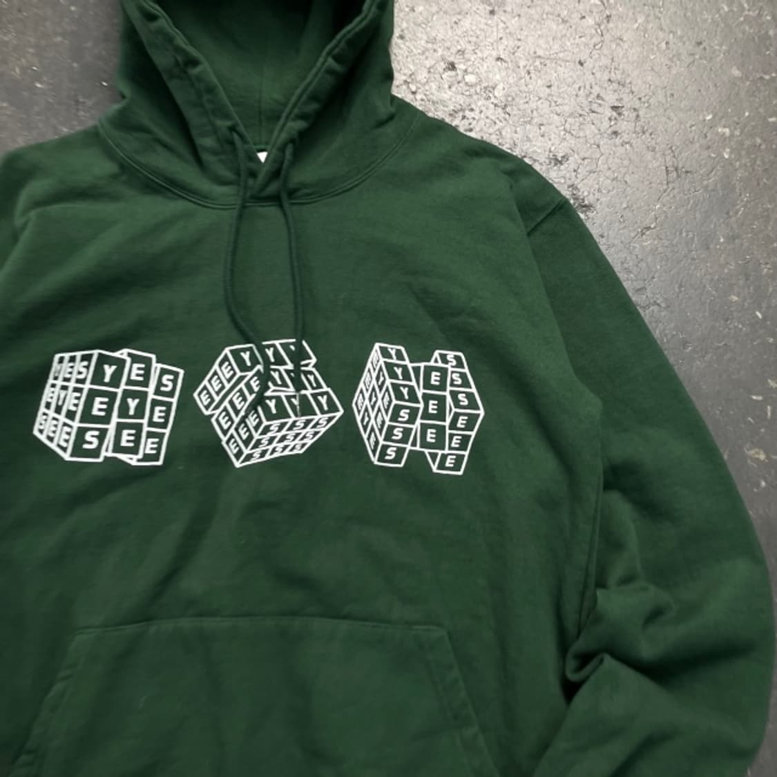 100 예스아이씨 루빅스 큐브 후드티 상품이미지2