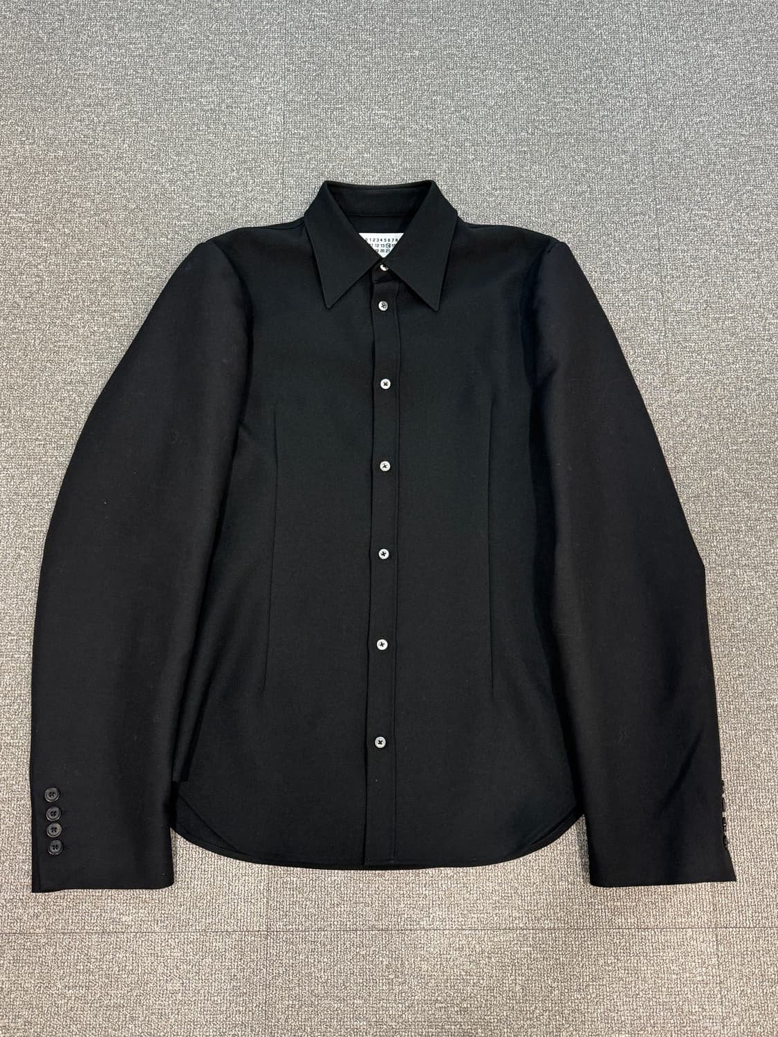 19AW 메종 마르지엘라 런웨이 컬렉션 오버패드 셔츠 자켓 40 상품이미지3