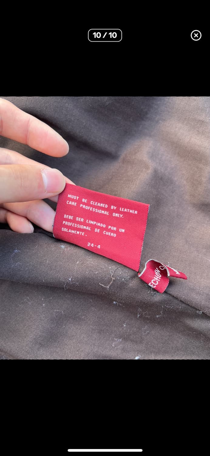 90s 빈티지 리바이스 싱글 레더자켓 상품이미지8