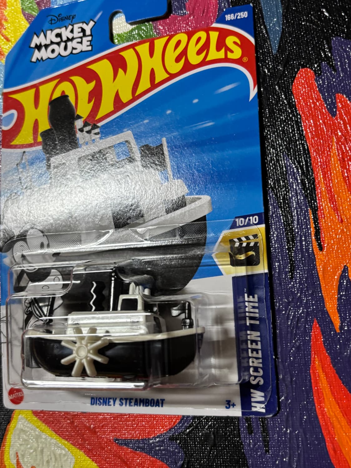 미개봉) 디즈니 스팀보트 핫휠 다이캐스트 인테리어 소품 상품이미지2