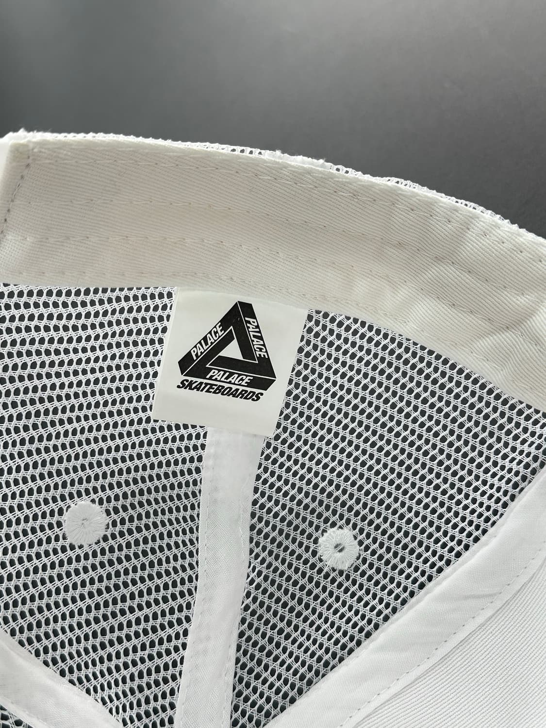 팔라스 22SS 스터드 데님 드러커 캡 화이트 상품이미지8