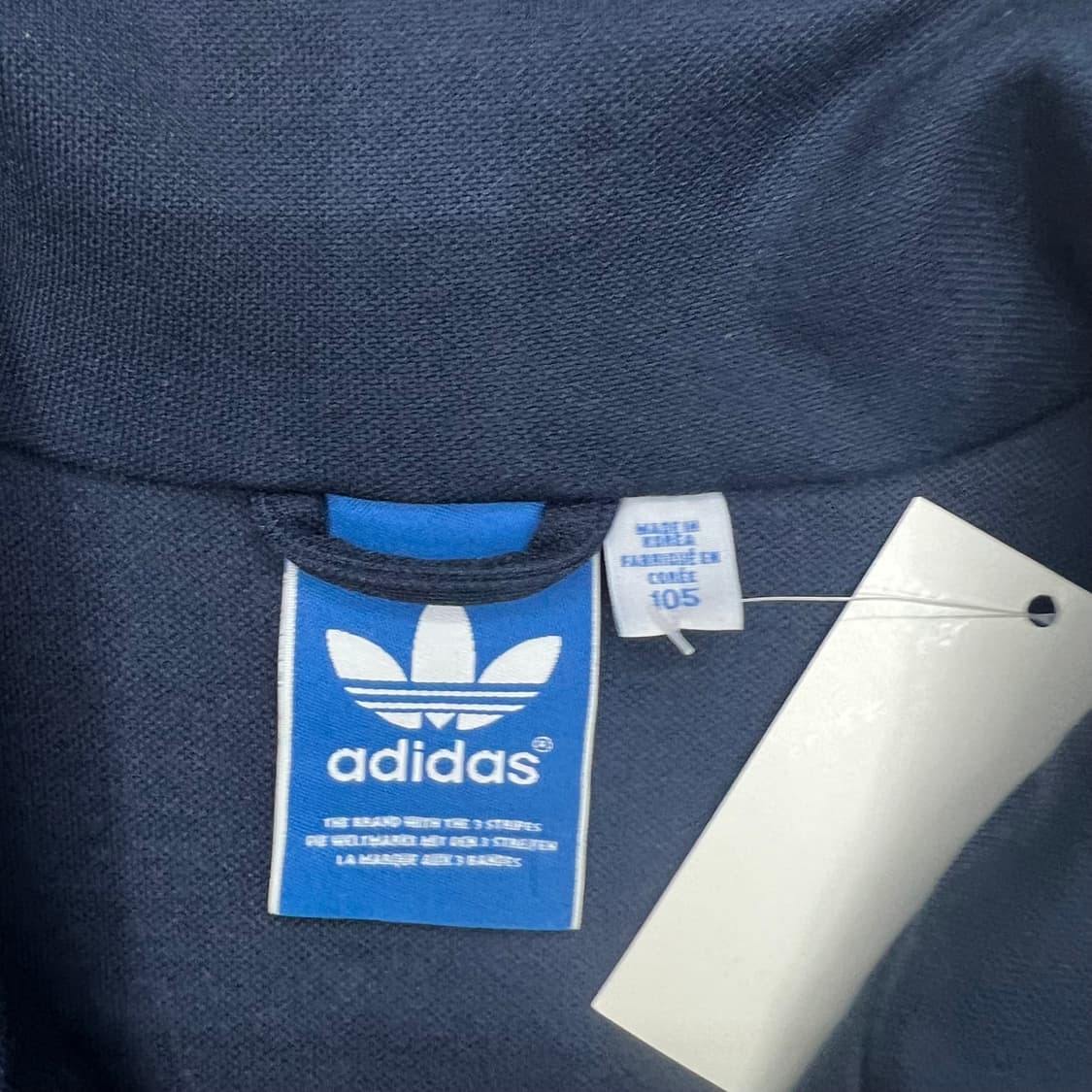 착샷O 아디다스 네이비 져지 105 상품이미지2