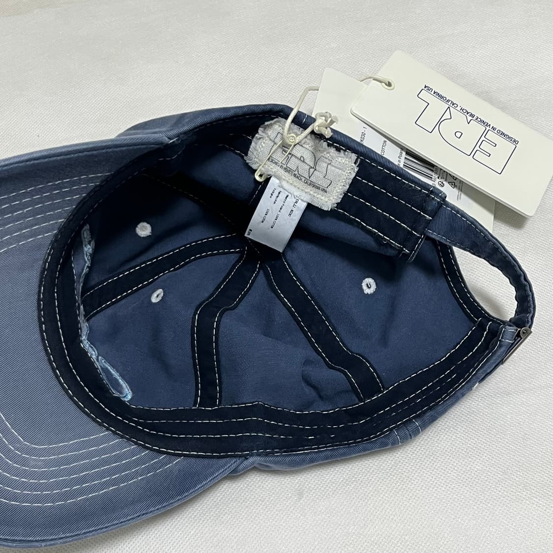 이알엘 ERL 26ss 캘리포니아 볼캡/블루 상품이미지5