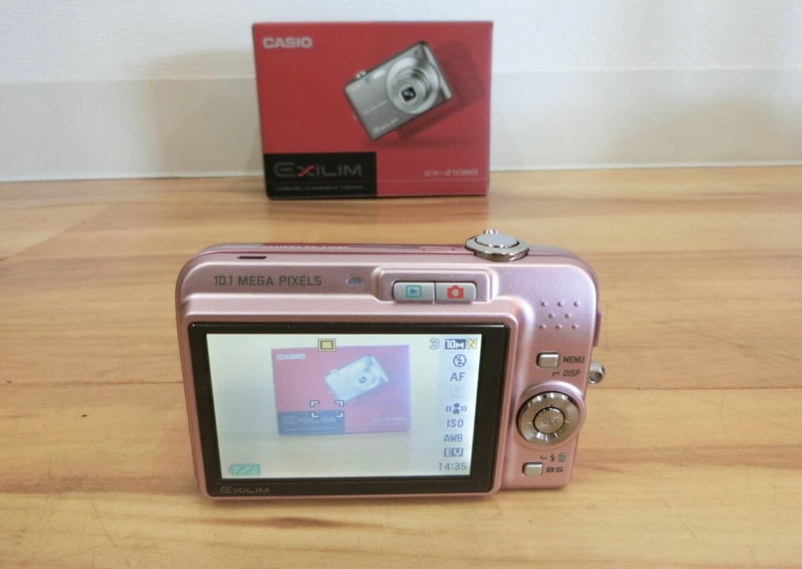 풀박) 카시오 엑슬림 z1080 exilim z1050 핑크 디카 상품이미지2