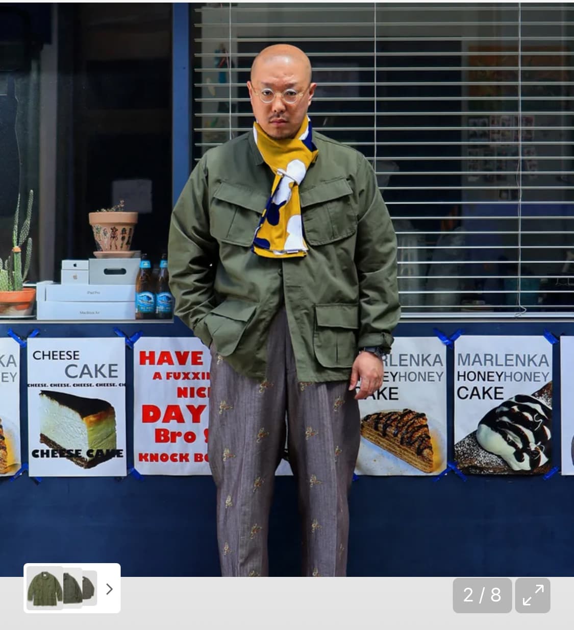 Ymclky 퍼티그자켓 L 상품이미지1
