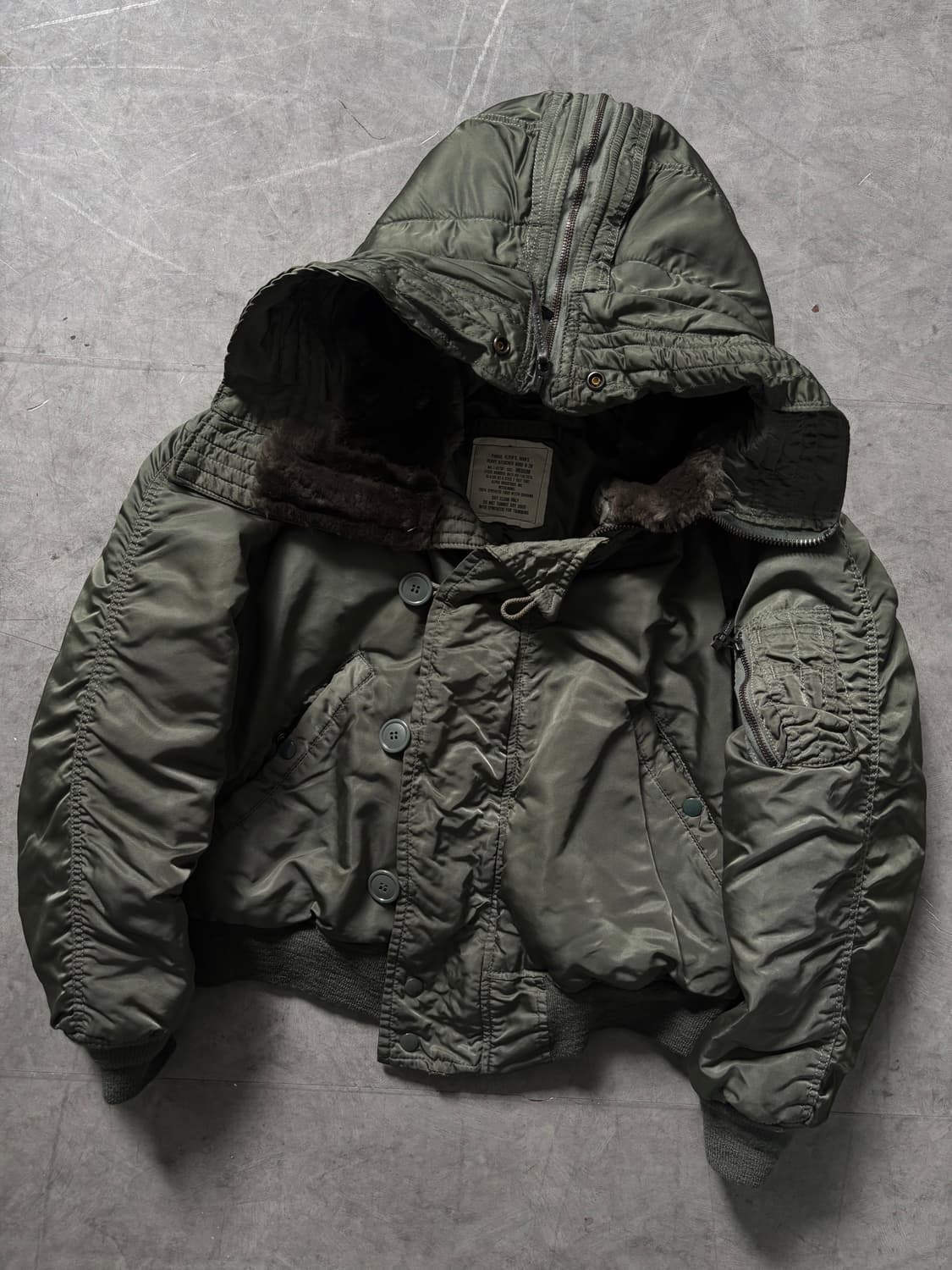 오리지널 알파 N-2B 플라이트 자켓 상품이미지4