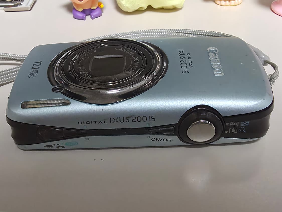 캐논 익서스 200 is 빈티지 디지털카메라(하자) 상품이미지2