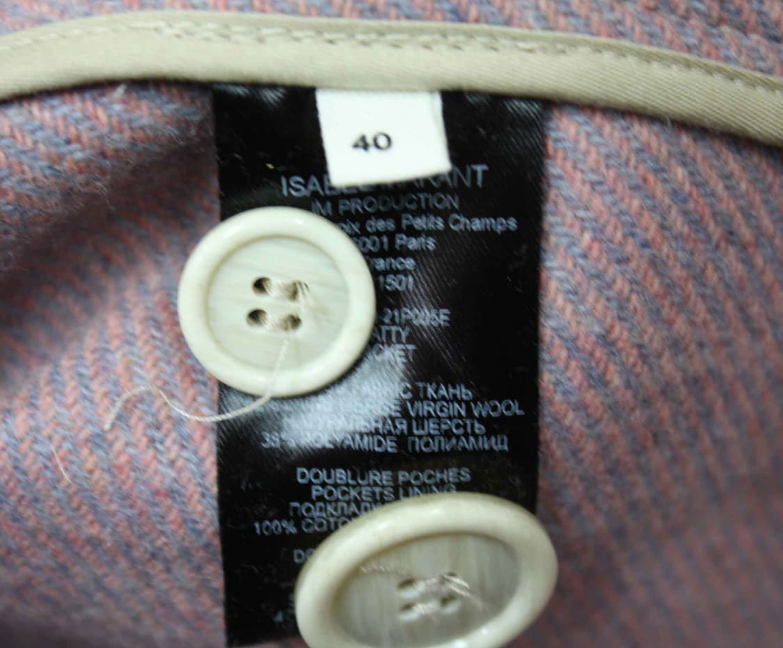 W-4060/이자벨마랑 정품 여성용 오버핏 코트 40 상품이미지4