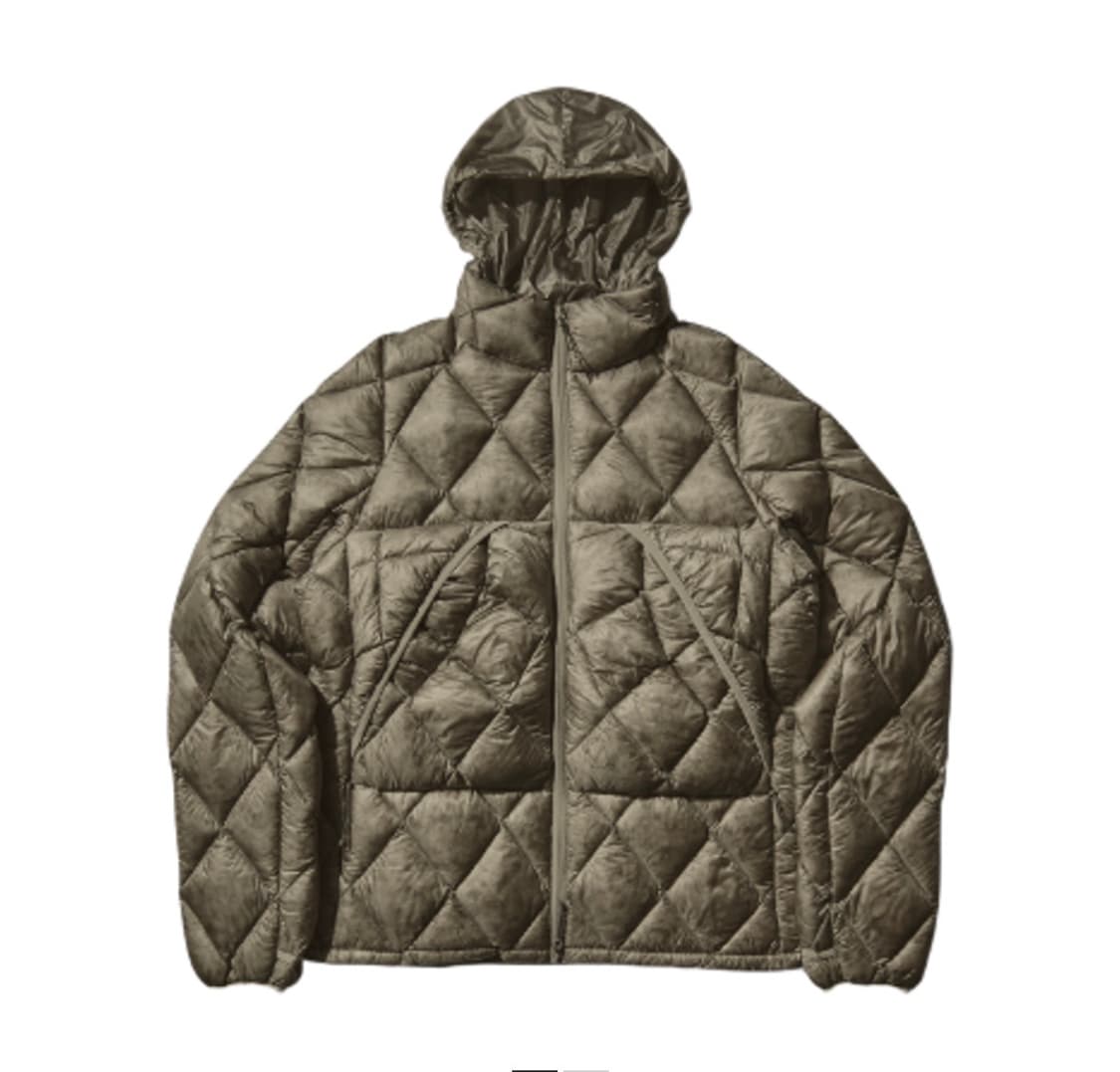 L 로아 roa 누나 800 필 파워 후드 다운 자켓 세이지 미개봉 판매 상품이미지1