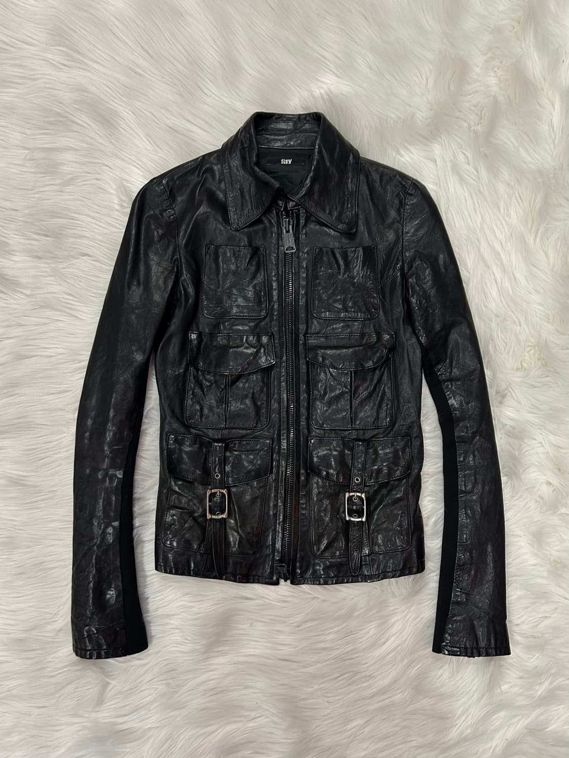 SLY leather jacket SLY 가죽 자켓 상품이미지4