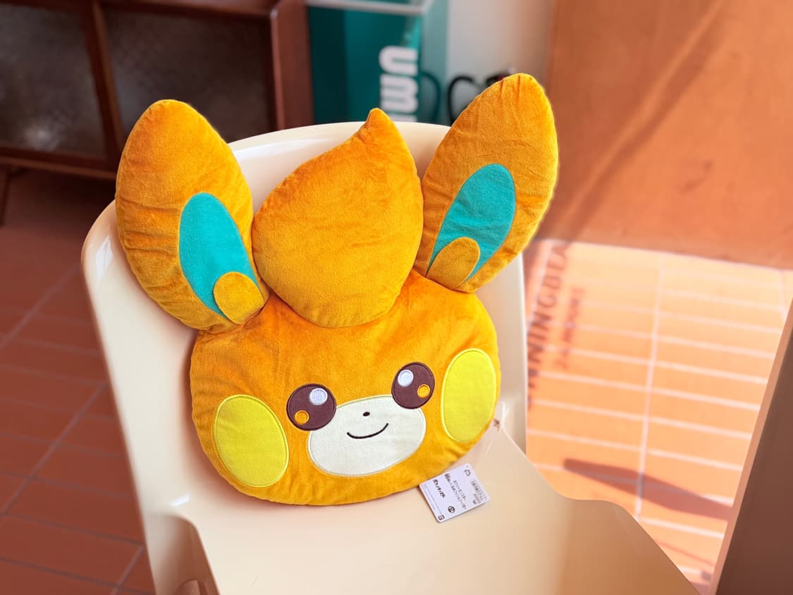 일본 반프레스토 포켓몬스터 빠모 페이스 인형 쿠션 44cm 상품이미지1