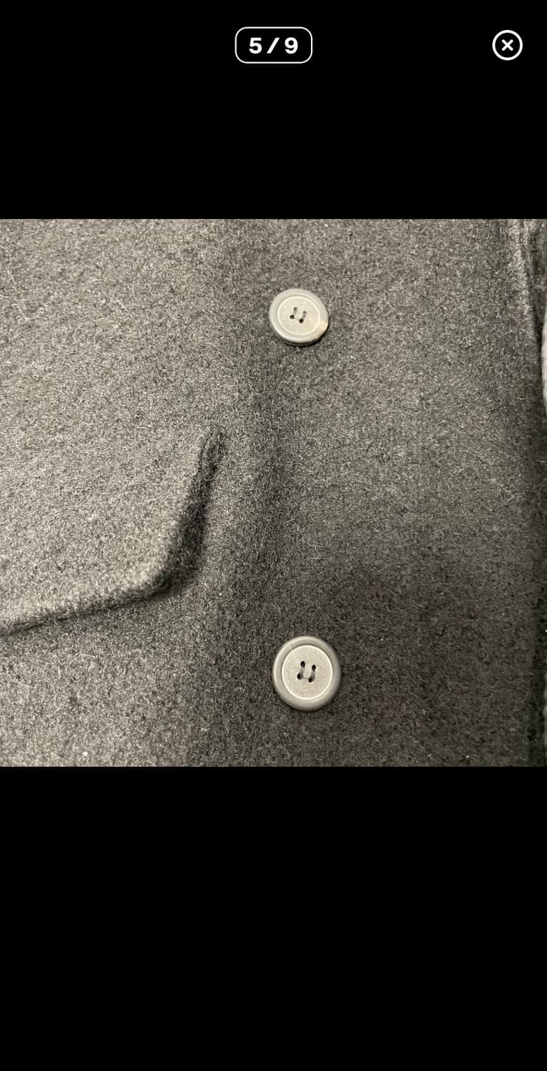 우영미 부클 더블 롱코트 48 상품이미지5