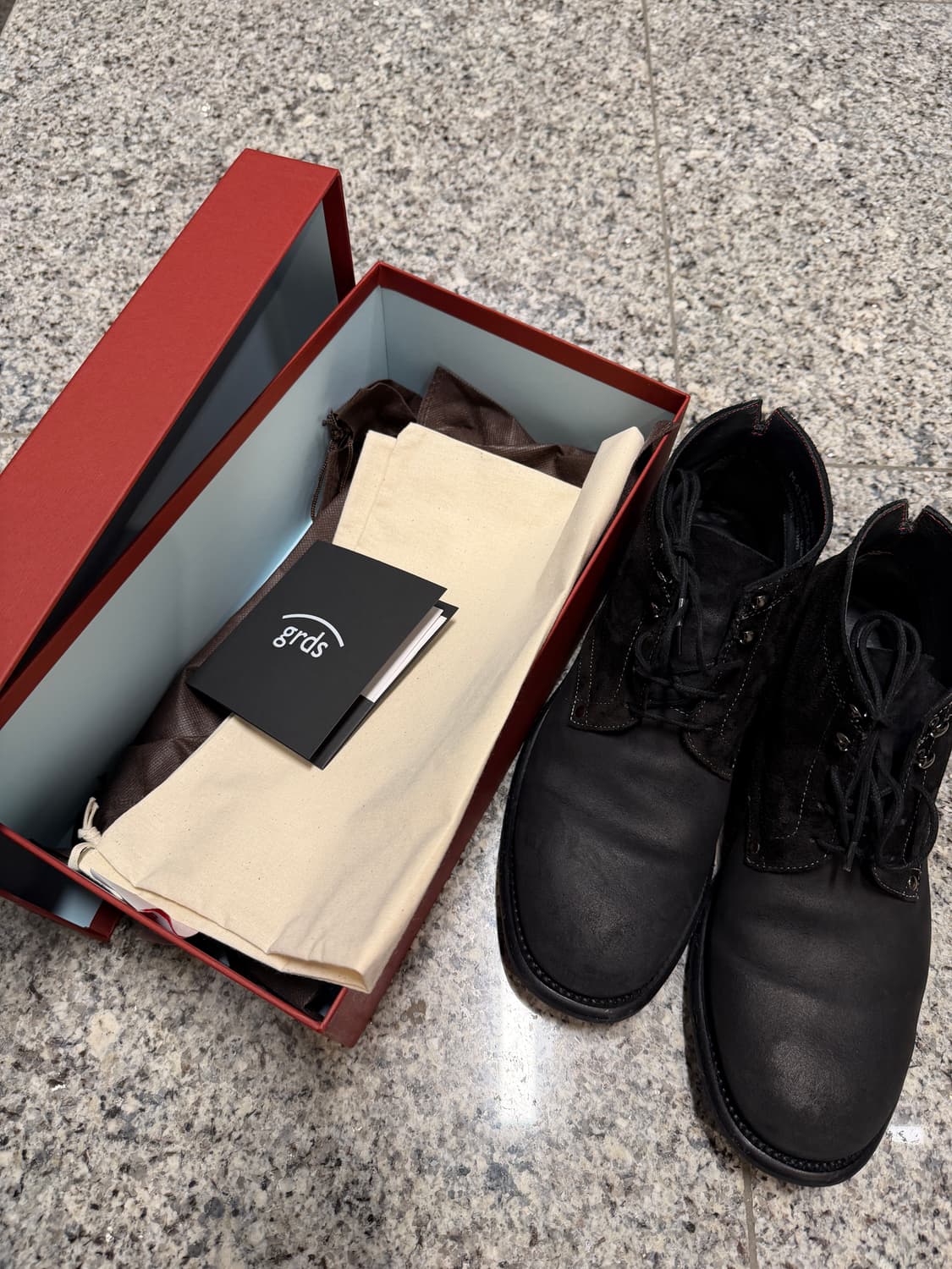 그라더스 부츠 02 스웨이드 블랙 42.5(275) 상품이미지2