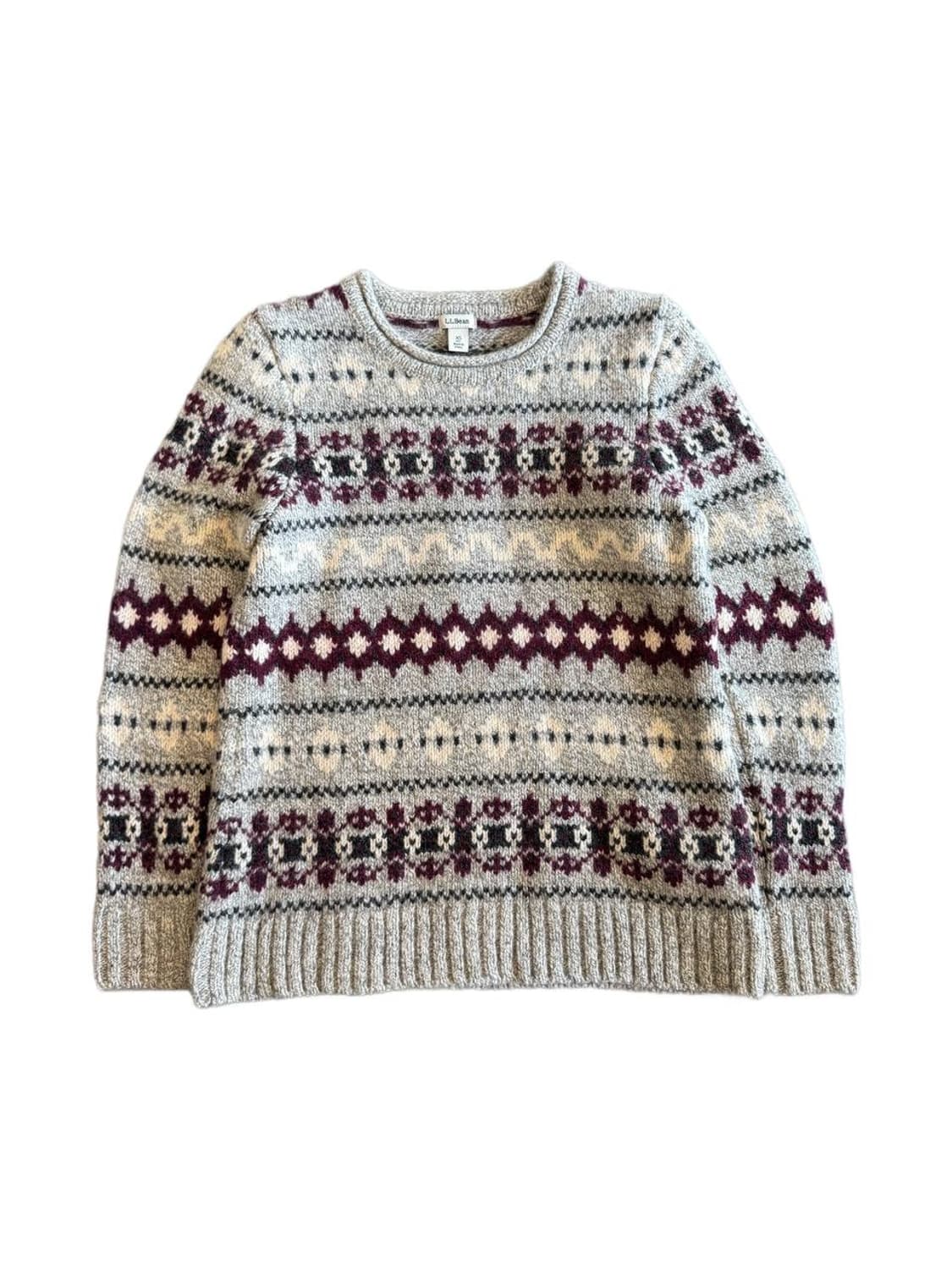 L.L.bean lambs wool roll neck sweater 상품이미지1