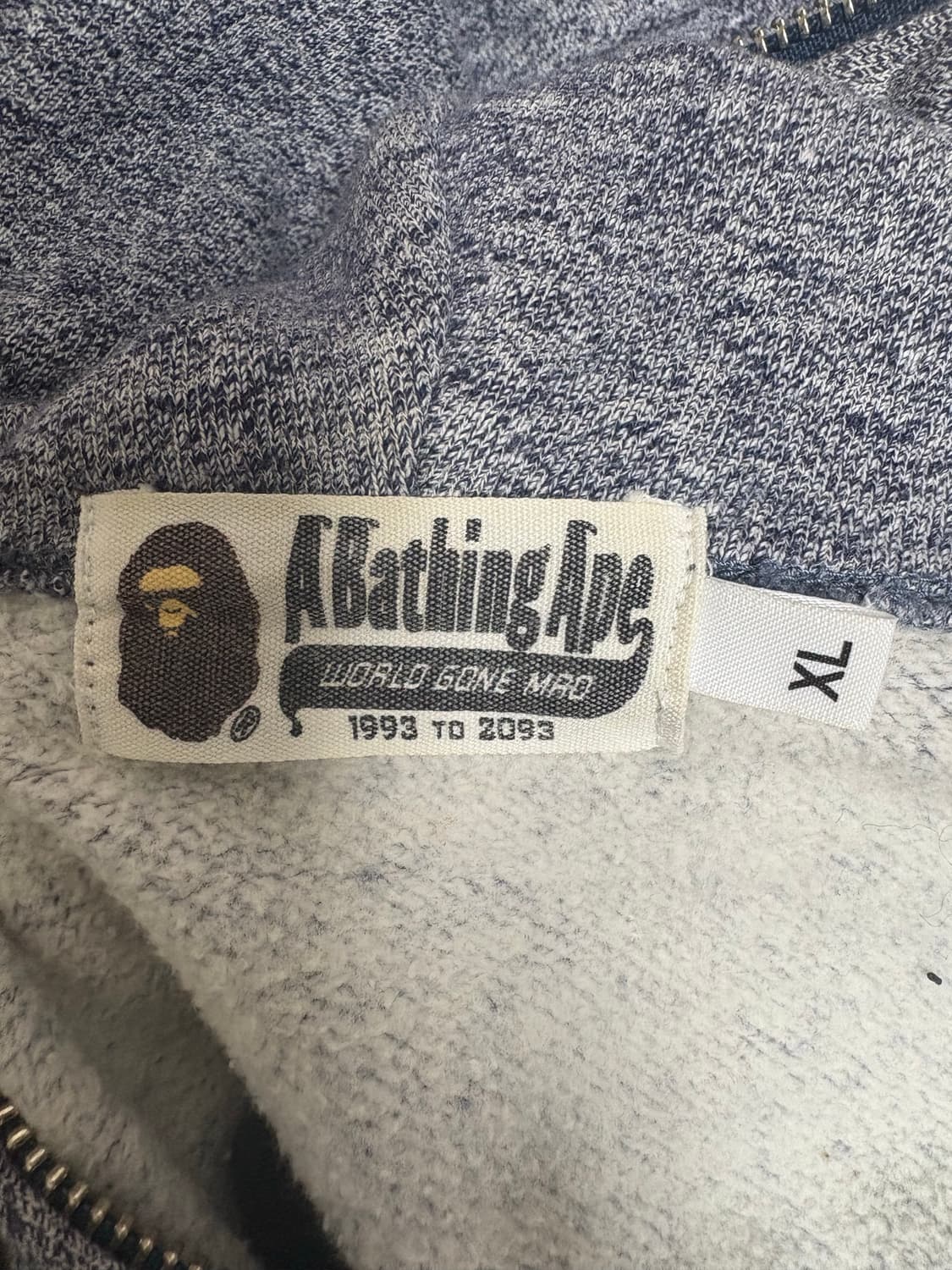 [XL] 베이프 그레이 샤크후드 판매합니다 상품이미지4