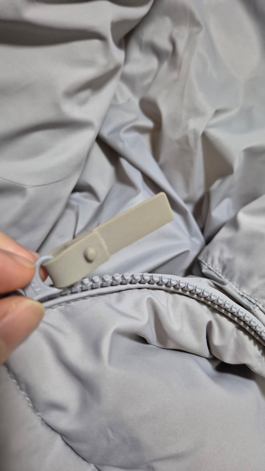 무신사스탠다드 숏 패딩 M 라이트그레이 상품이미지5