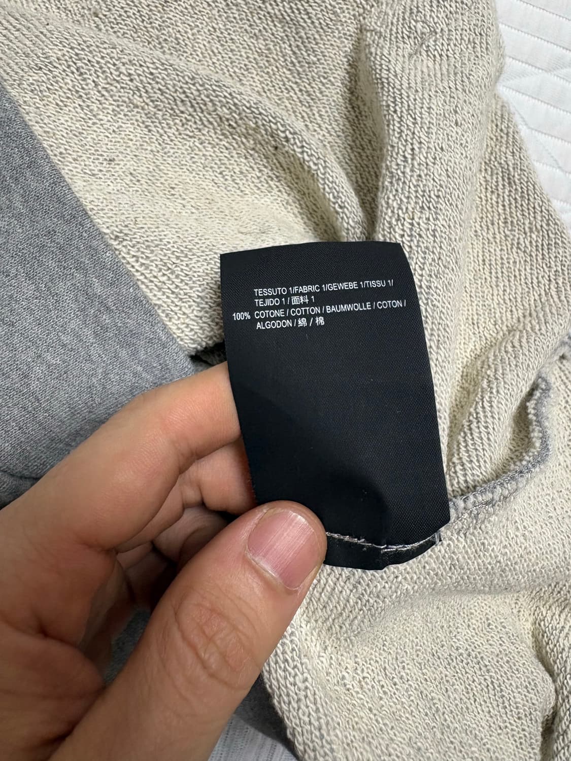 발렌시아가 그레이 후드티 상품이미지5