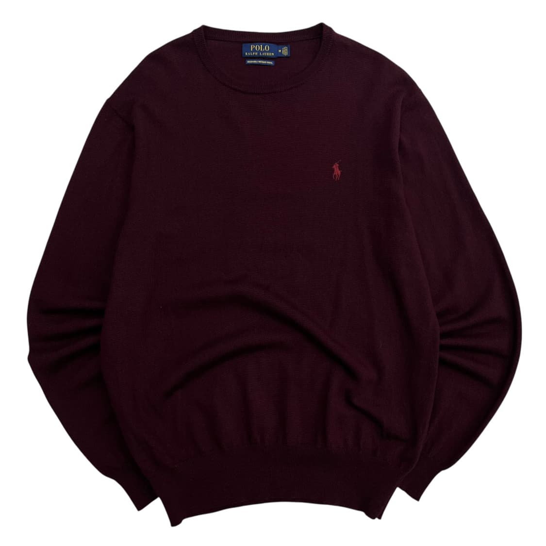 폴로 랄프로렌 버건디포니 버건디 니트 M 상품이미지2