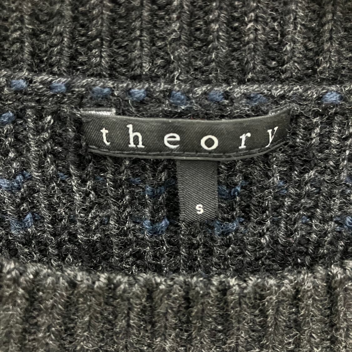 띠어리 스트라이프 메리노 울 니트 스웨터 S 상품이미지2