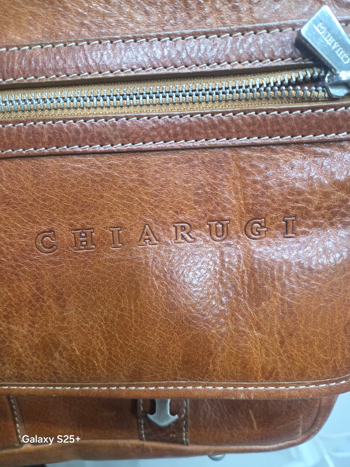 키아루치   브라운   가죽백 상품이미지2