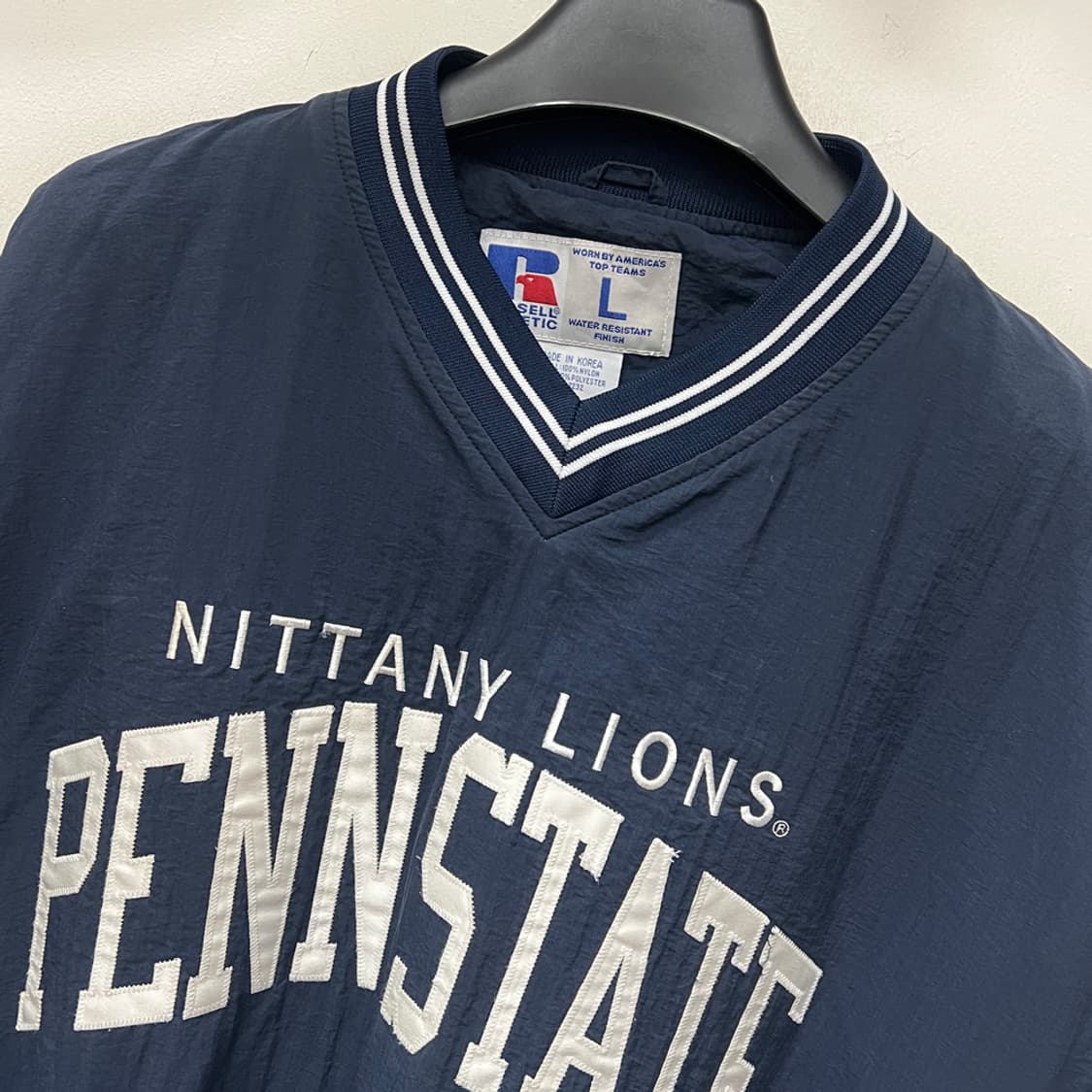 90s 러셀 펜 스테이트 니타니 라이온스 바람막이 웜업 해외 L 상품이미지3