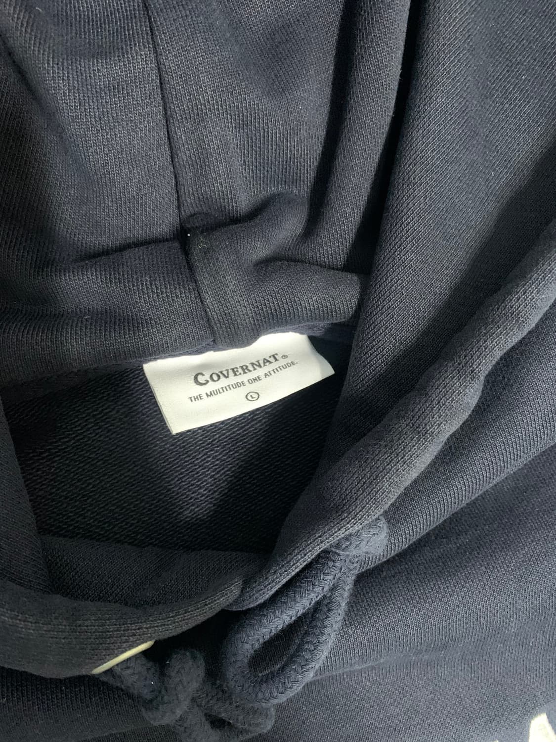 커버낫 후드티 네이비  L 상품이미지2