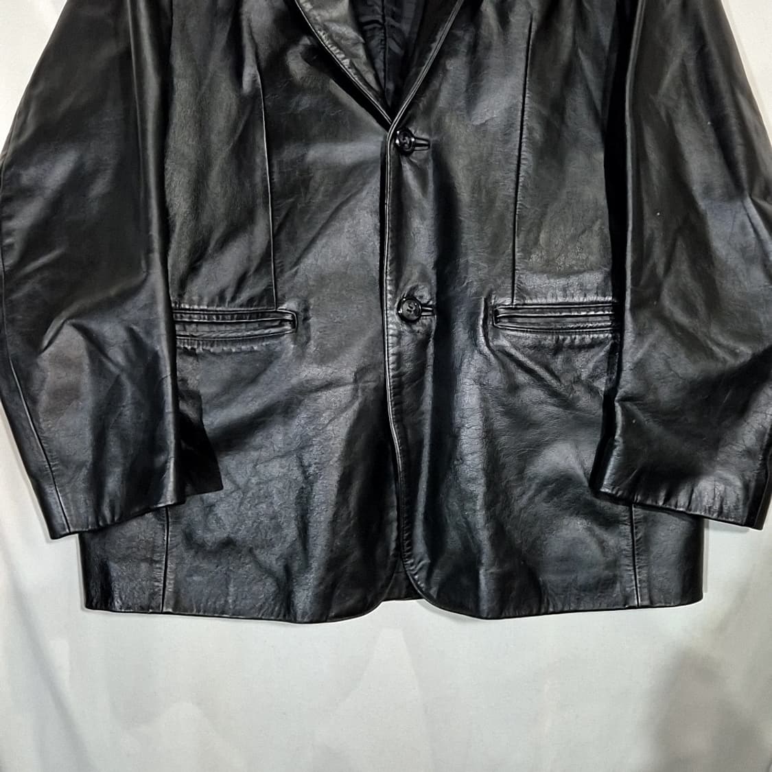 RUANA 소가죽 블레이져 상품이미지3