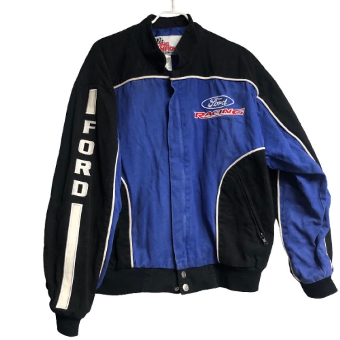 포드 Ford 레이싱 자켓 네이비,포드 레이싱 블루종 점퍼 상품이미지2