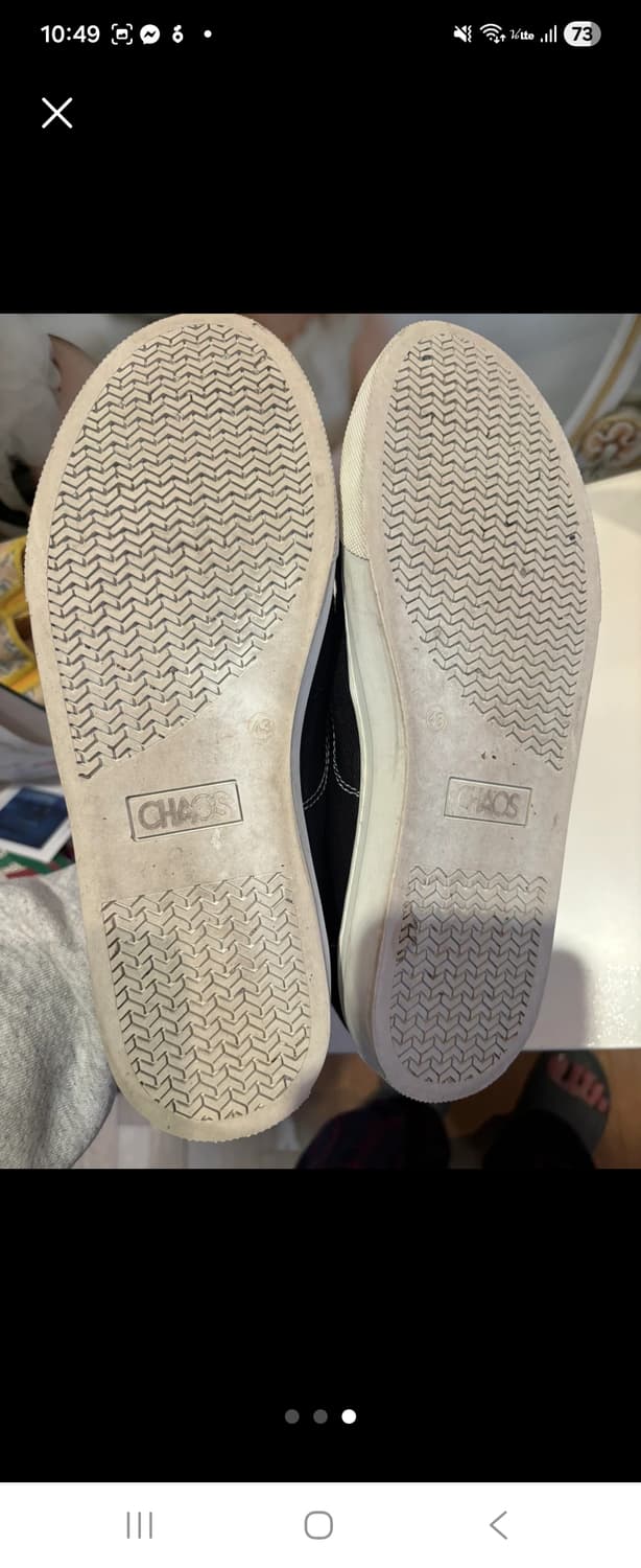 비비안웨스트우드 블랙 캔버스 (남성) 275 상품이미지3