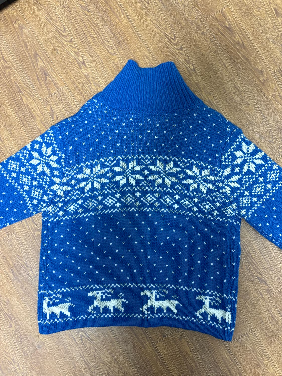 느좋 니트집업 상품이미지2