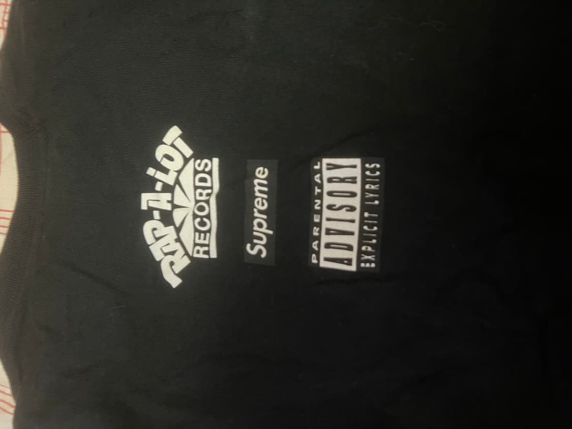 슈프림 x 랩얼랏 레코즈 티셔츠  상품이미지4