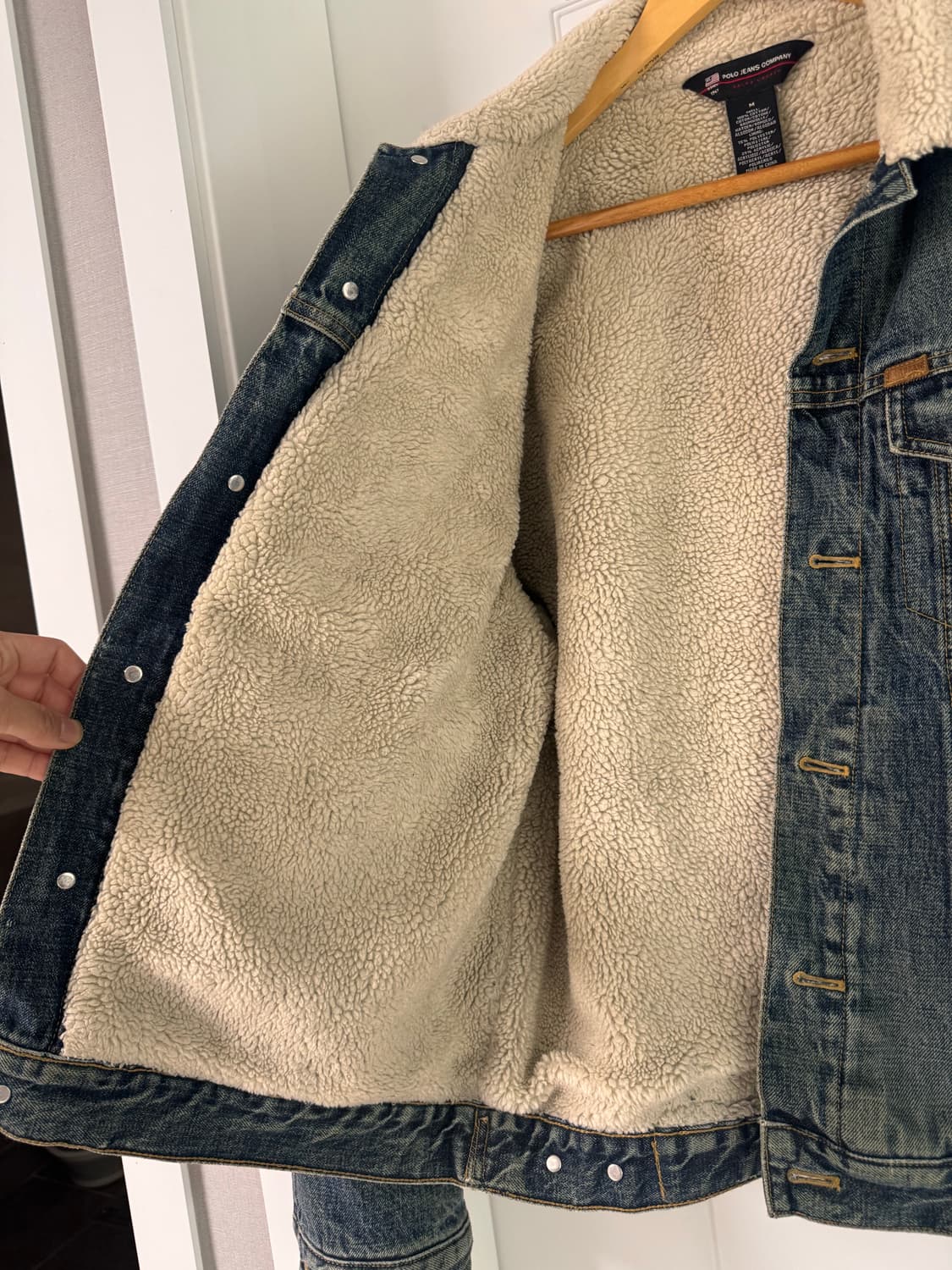 폴로 진스 랄프로렌 청자켓 M 상품이미지4