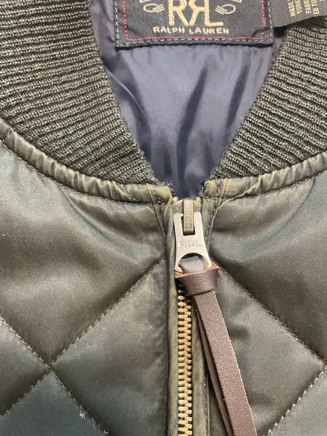 RRL 퀼팅 봄버자켓(M) 상품이미지3