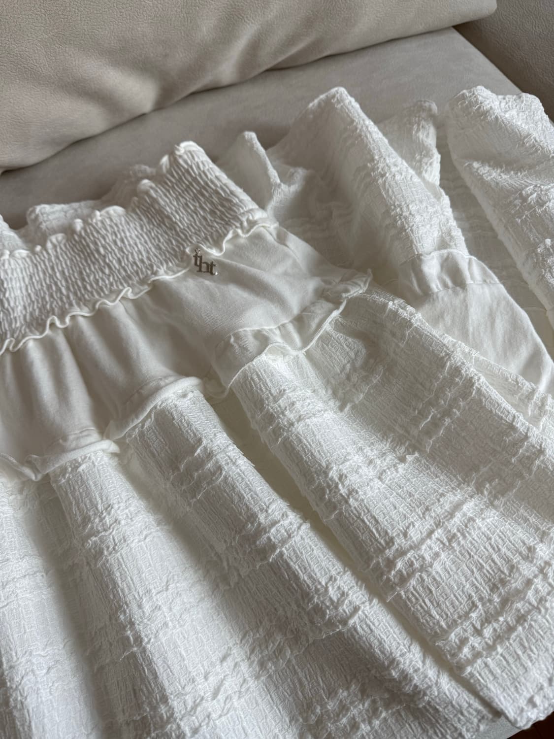 쓰리타임즈 스모킹 드림 롱 스커트 상품이미지2