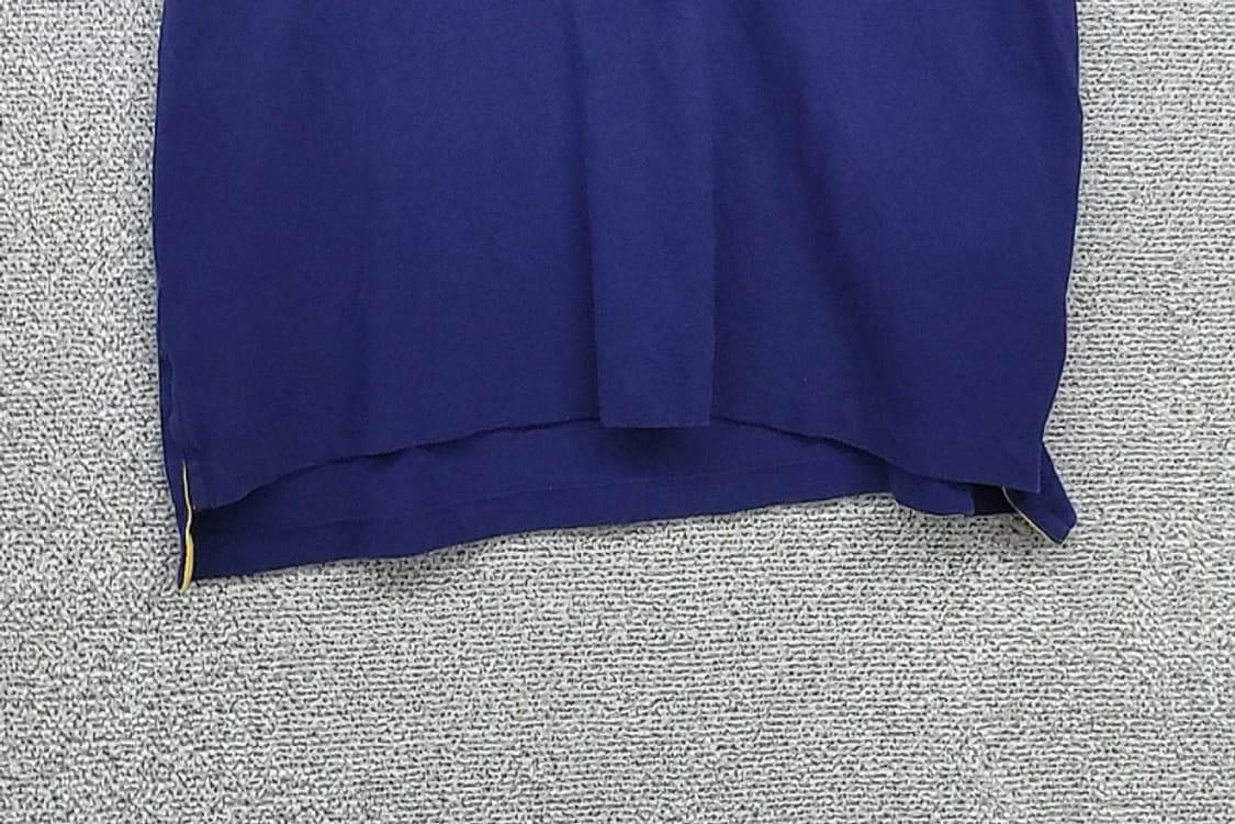 폴로 랄프로렌 네이비 금장 자수 반팔 카라티 L 상품이미지5
