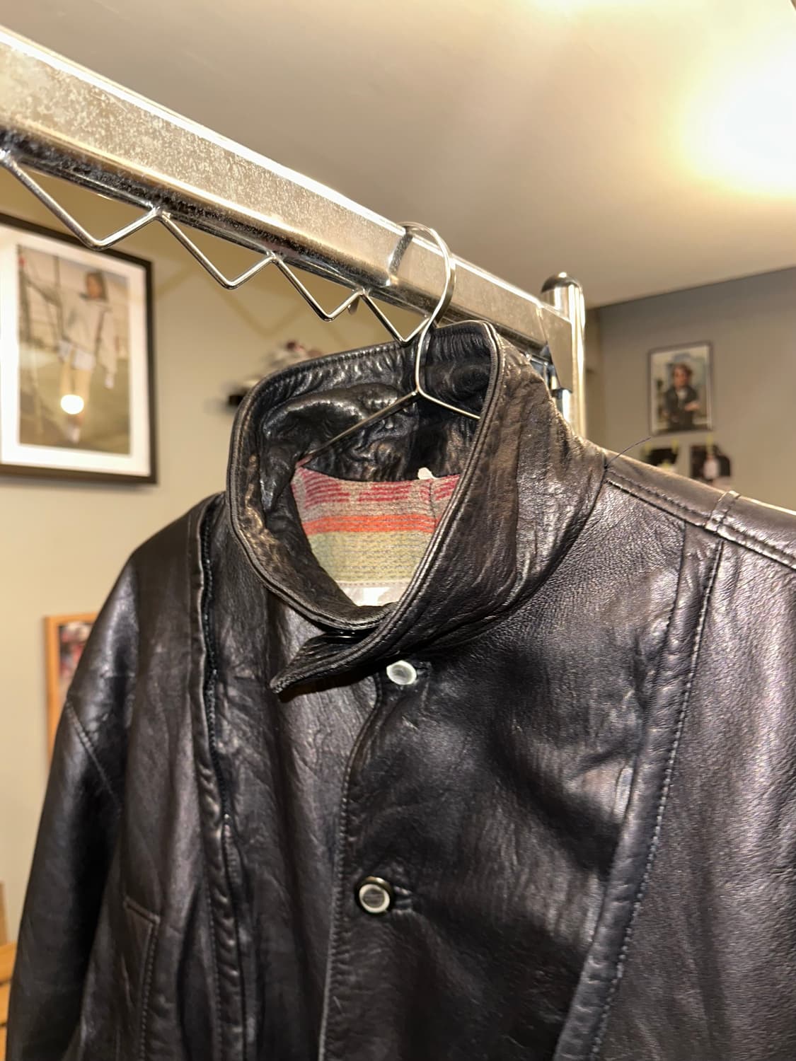 90’s Umberto Olivieri leather jacket 상품이미지5