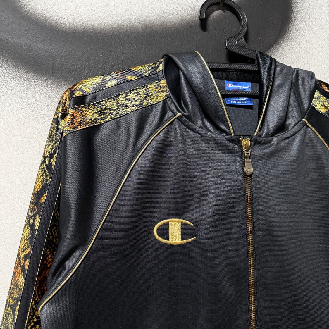 챔피온 재팬 골드 파에톤 파이톤 디테일 져지 저지 집업 후디 상품이미지3