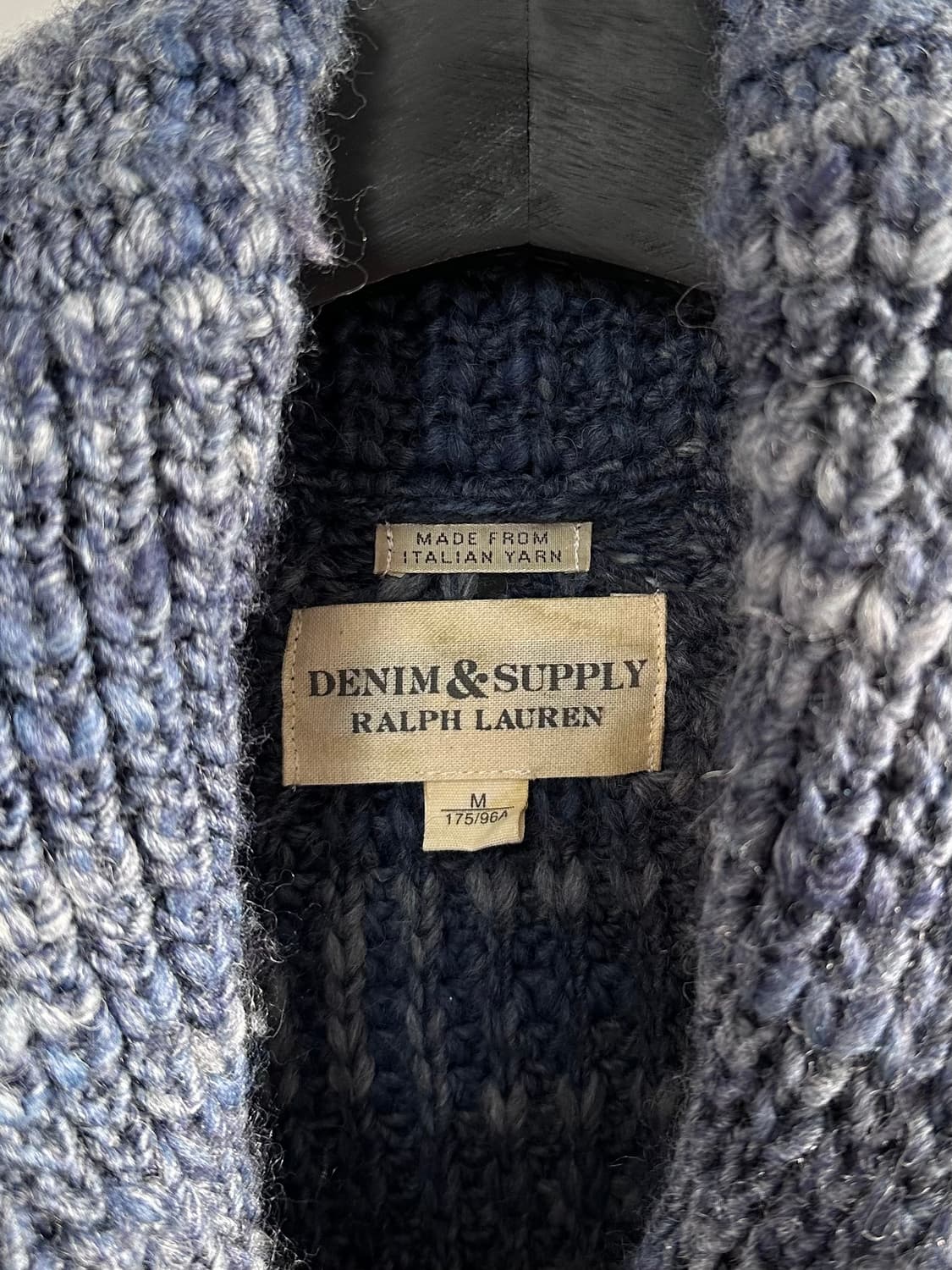 폴로 D&S 이태리 얀 숄 카라 가디건 (va.82) 상품이미지5