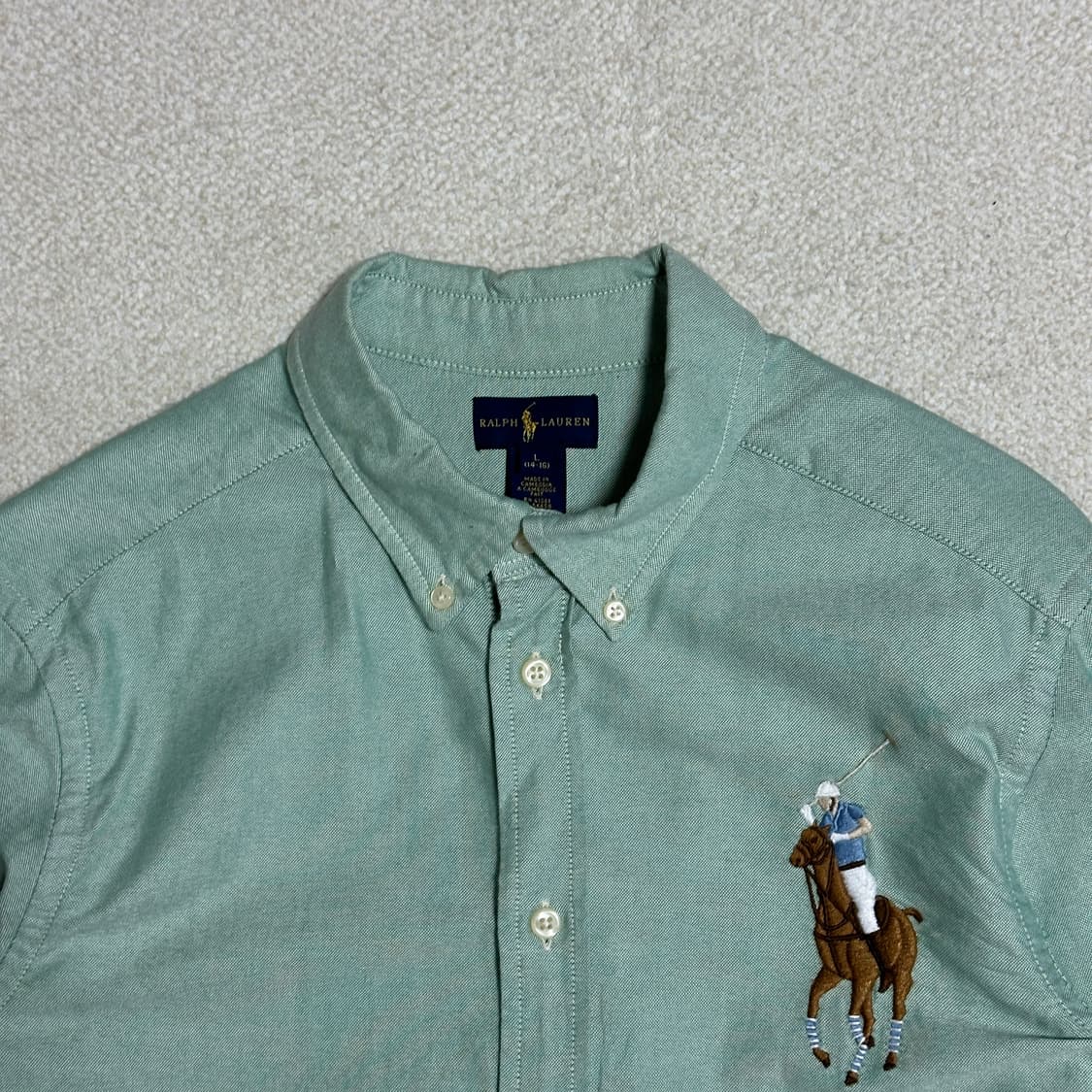 폴로 랄프 로렌 빅포니 옥스포드 셔츠 상품이미지5