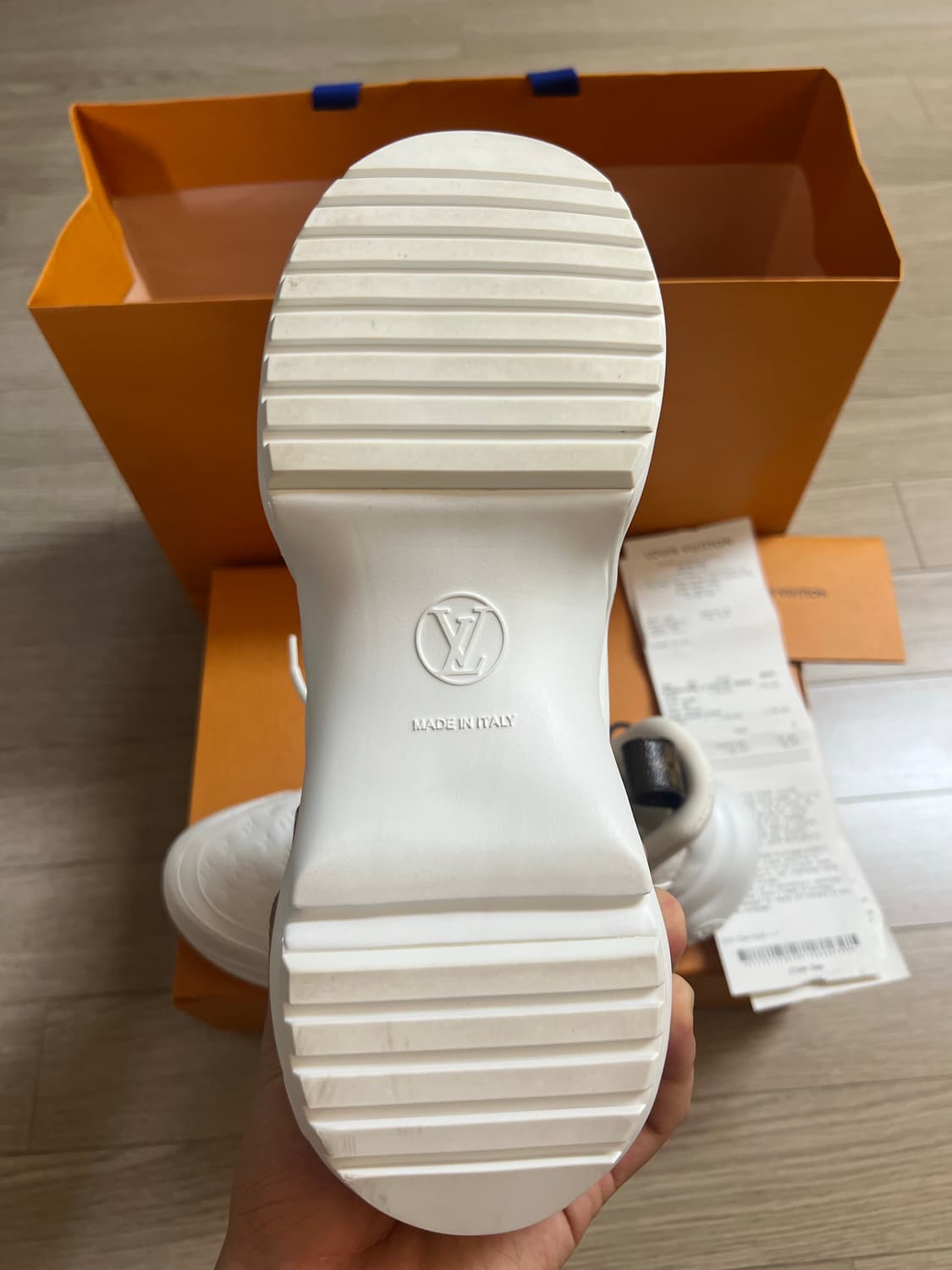 루이비통 아치라이트 화이트 레더(38) 상품이미지5