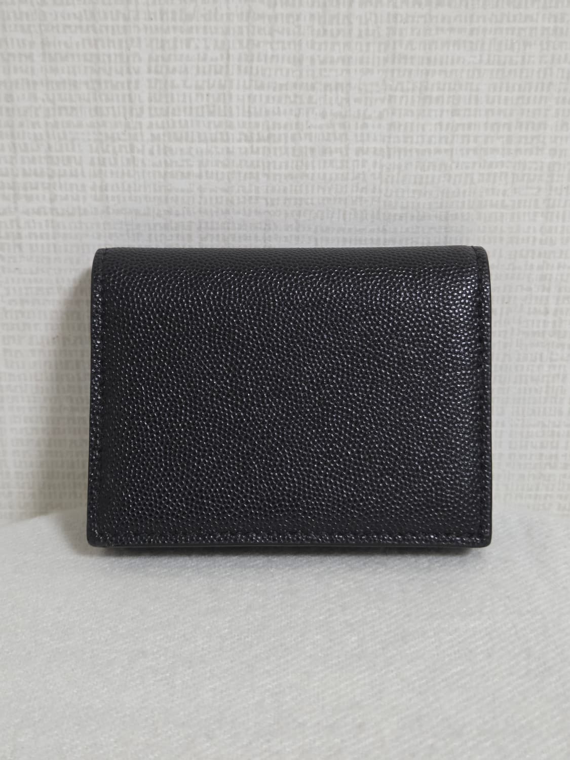 생로랑 업타운 아코디언 카드지갑 블랙 (607685) 상품이미지3