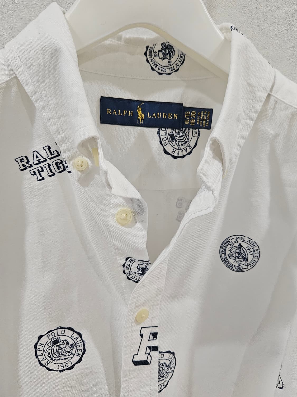 폴로 랄프로렌 그래픽 오스포드셔츠 상품이미지4