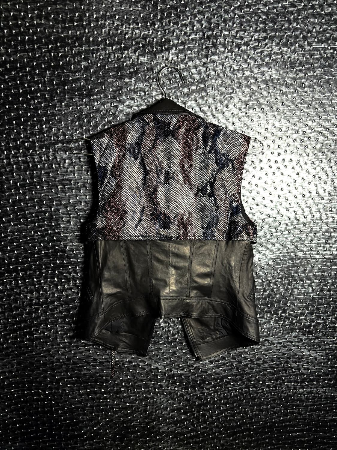 Jessi newyork python skin vest 상품이미지3