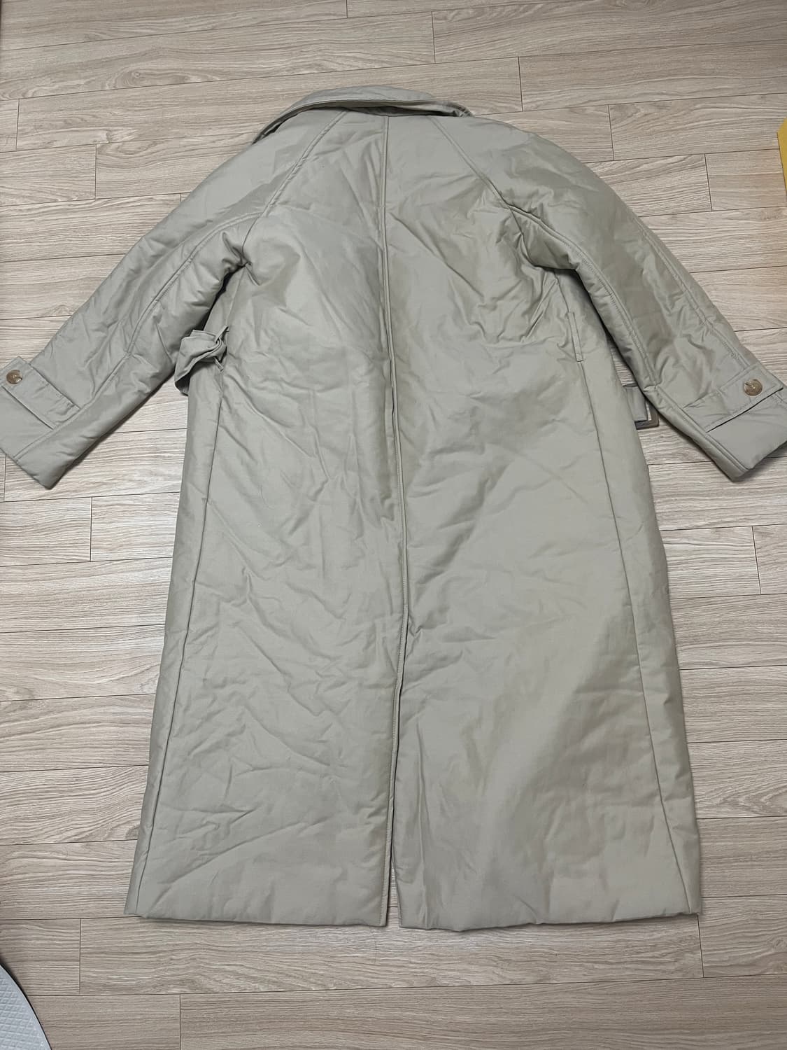 롱패딩 브라운 & 베이지 FREE(새상품) 상품이미지7