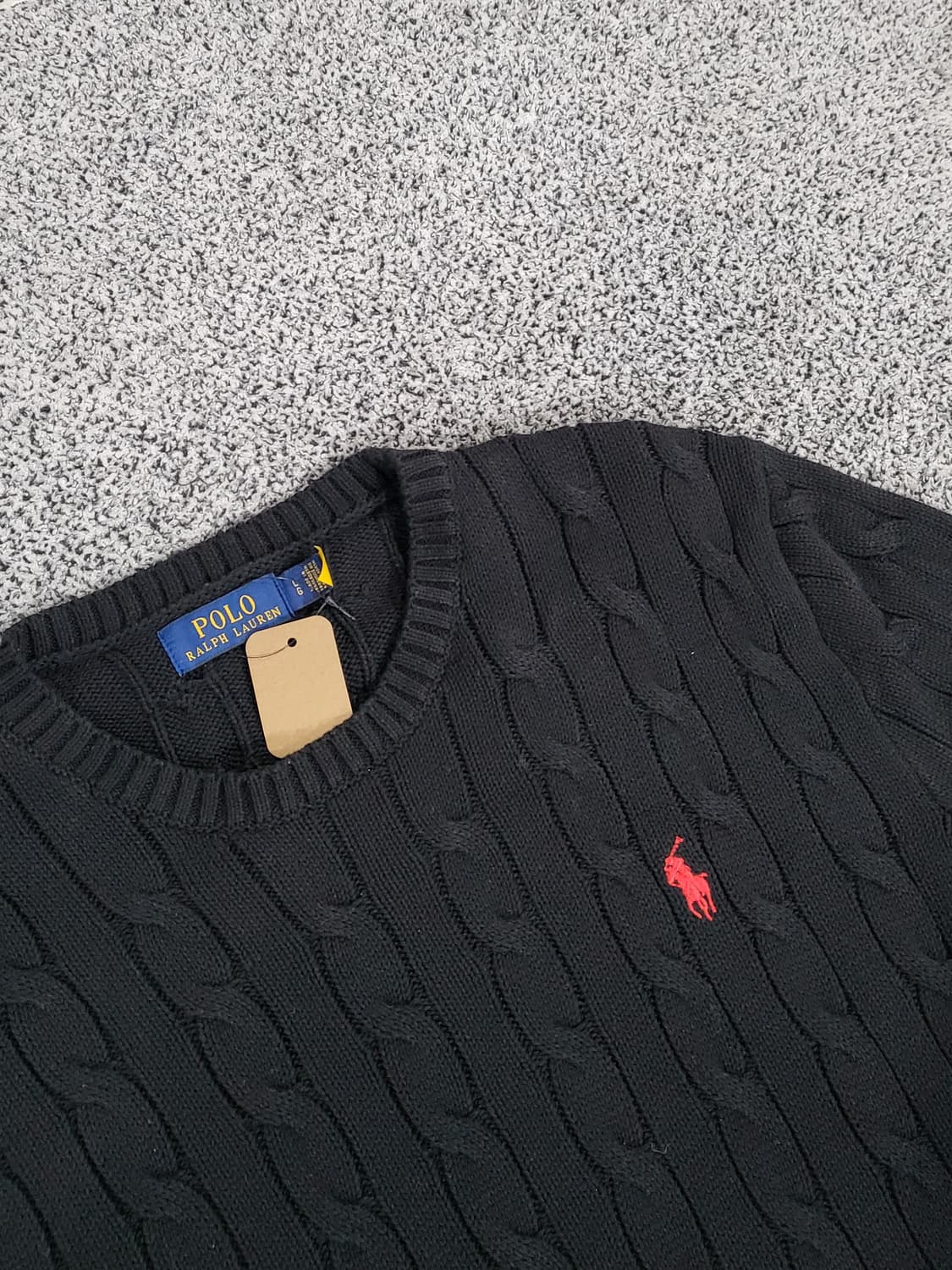 폴로 정품 케이블 니트 상품이미지4