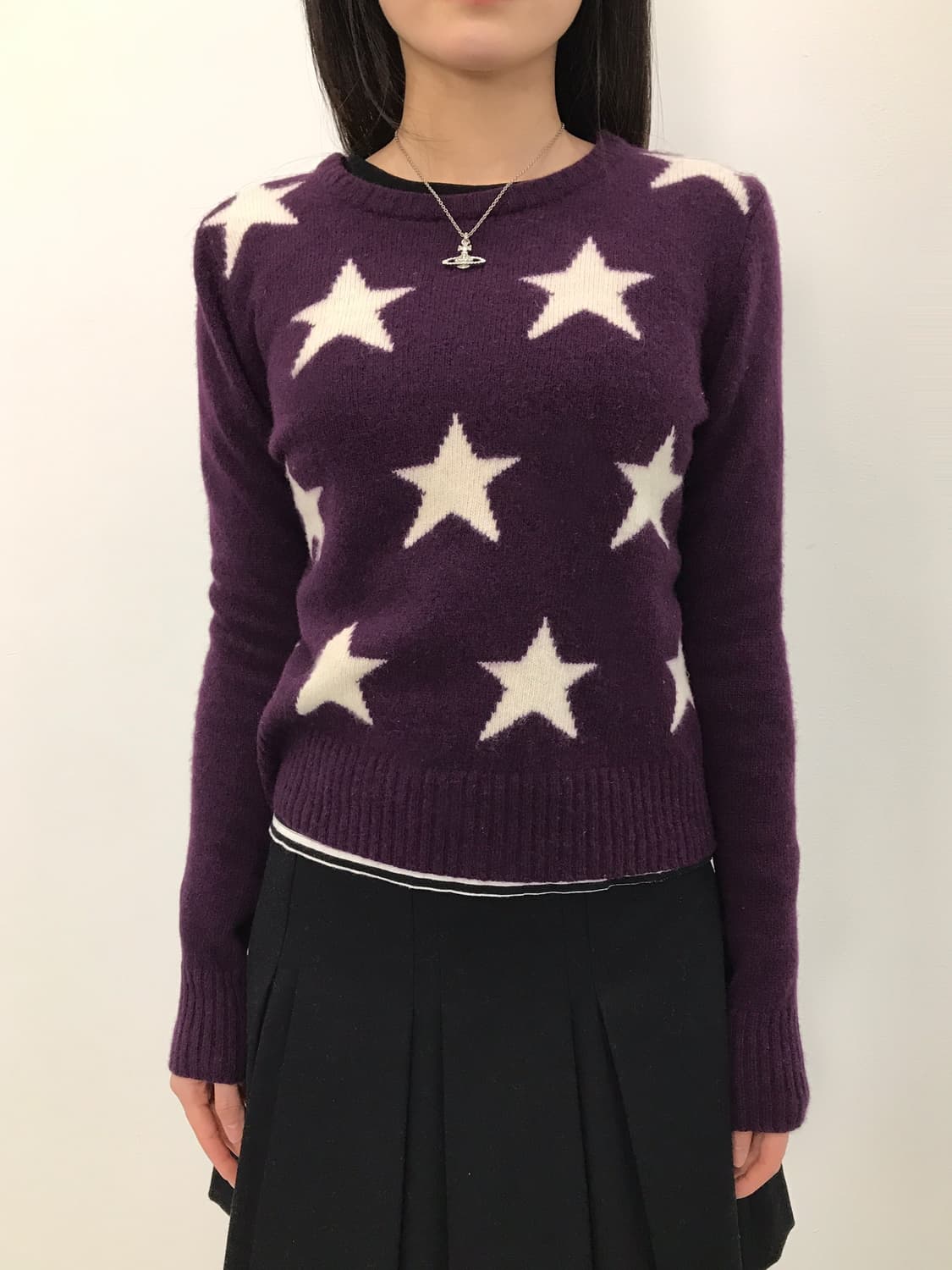 To b. by agnès b. Star Wool-Blend Knit 상품이미지1